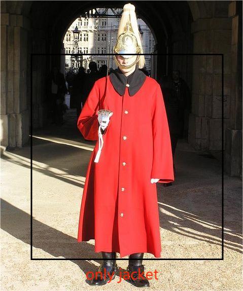 Winter Clothing Men - British War Horse Guard Jacket Cosplay