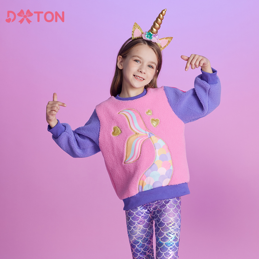 Winter Clothing Toddler - DXTON Girls Sweatshirts Polar Fleece Winter