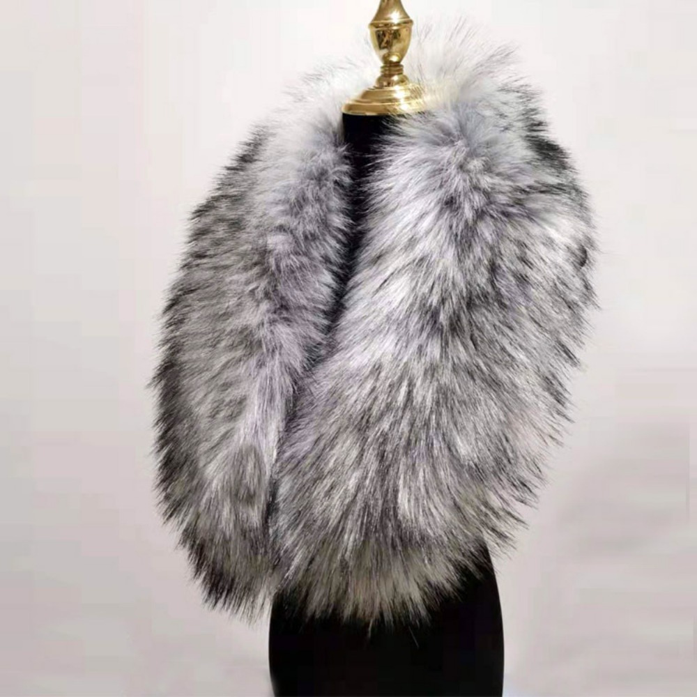 Winter Clothing Design - New 80cm Large Faux Fur Collar