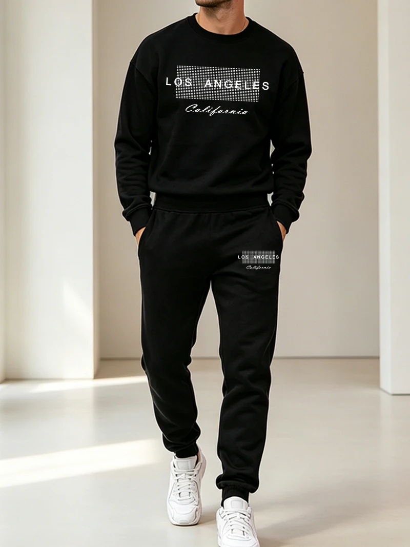 Winter Clothing For - Autumn Winter Men's Sports 2 Pcs