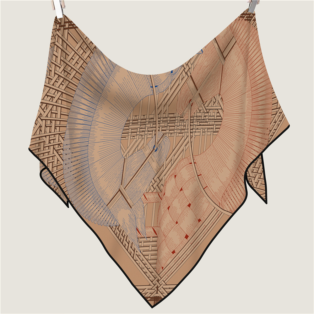 Cashmere Scarf Wrap - Triangle Shawls Winter Warm Scarfs Hand
