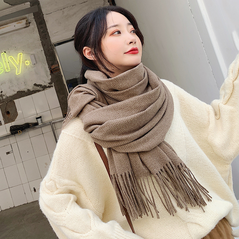 VISROVER new 20 colors woman w - مراجعة Cashmere Scarf Wrap وسعره