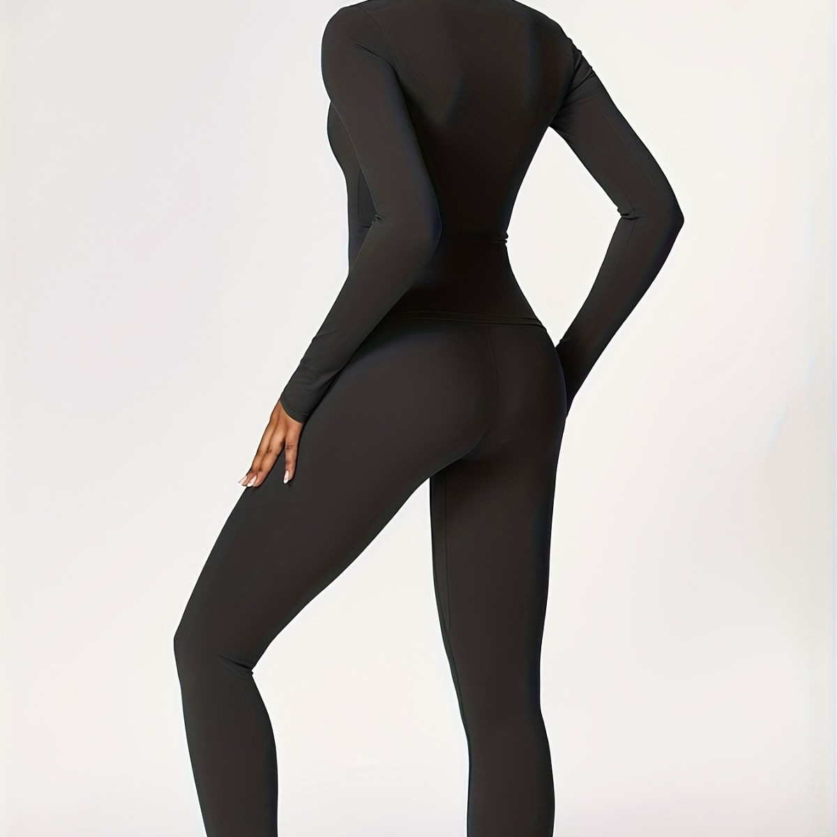 Tight-fitting yoga suit slim l - مراجعة Winter Clothing For وسعره