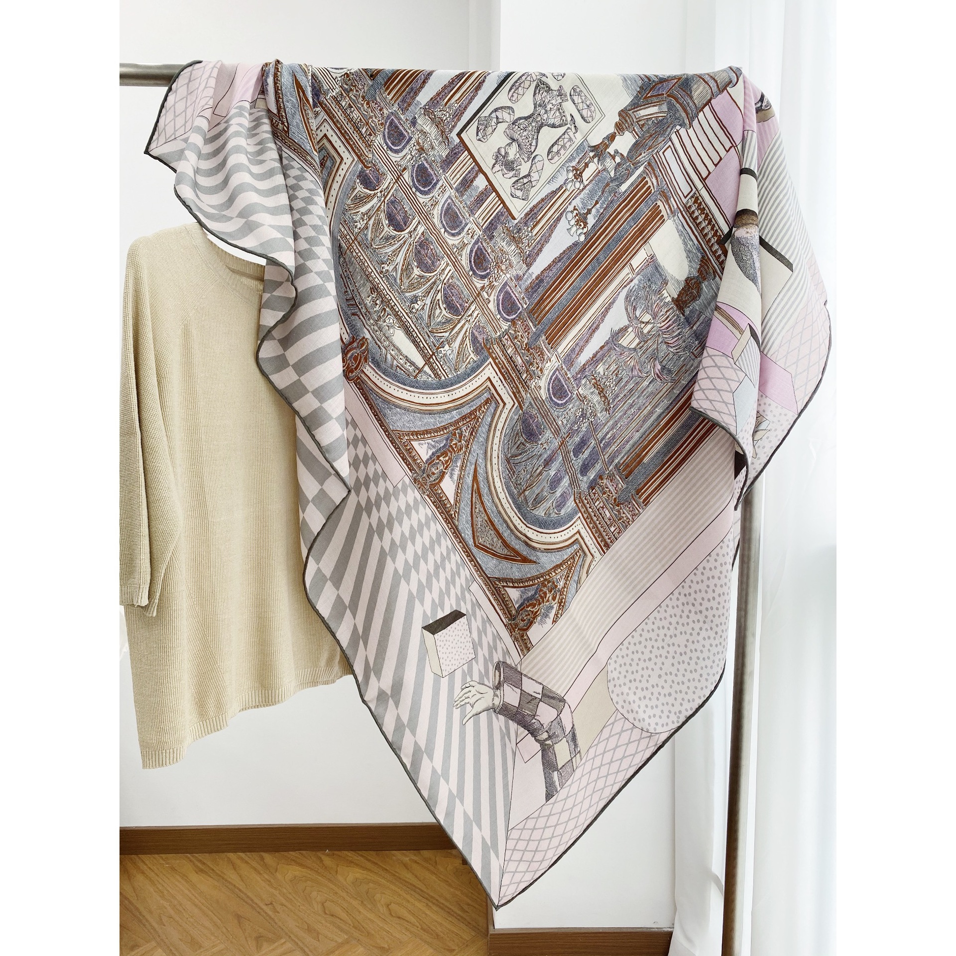 Winter Luxury Scarf Women Hand - مراجعة Winter Clothing Hong Kong وسعره