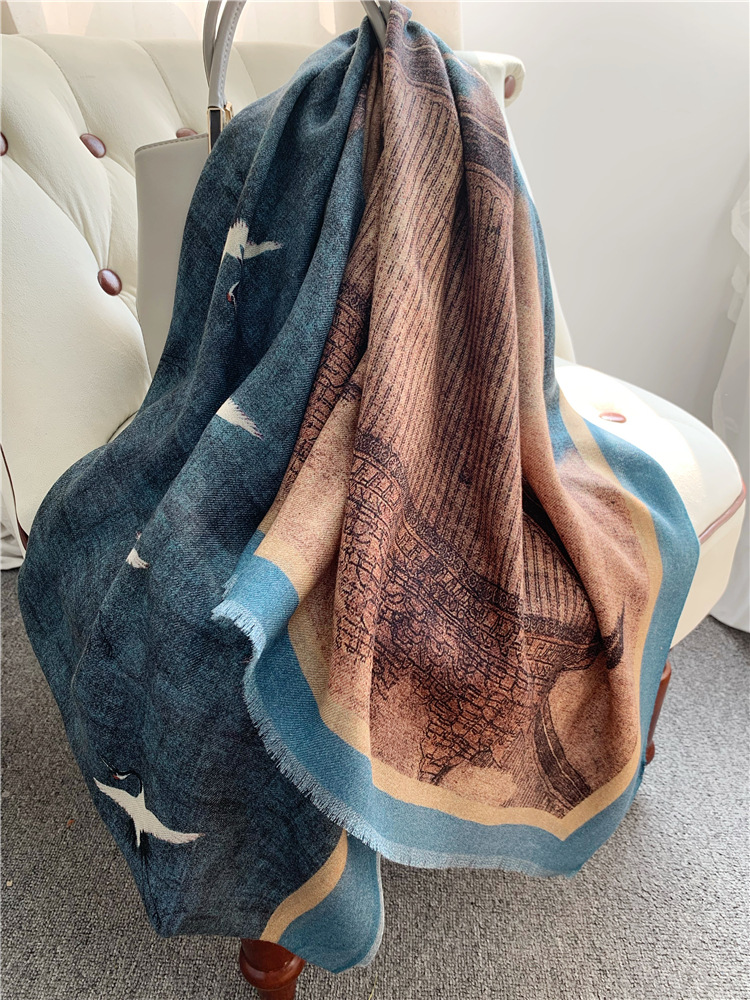 Pure Cashmere Tassels Shawls S - مراجعة Winter Clothing Accessories وسعره