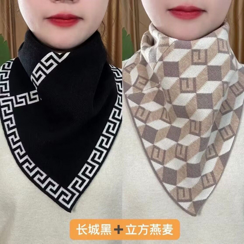 Winter New Triangle Neck Thick - مراجعة Winter Clothing Korea وسعره
