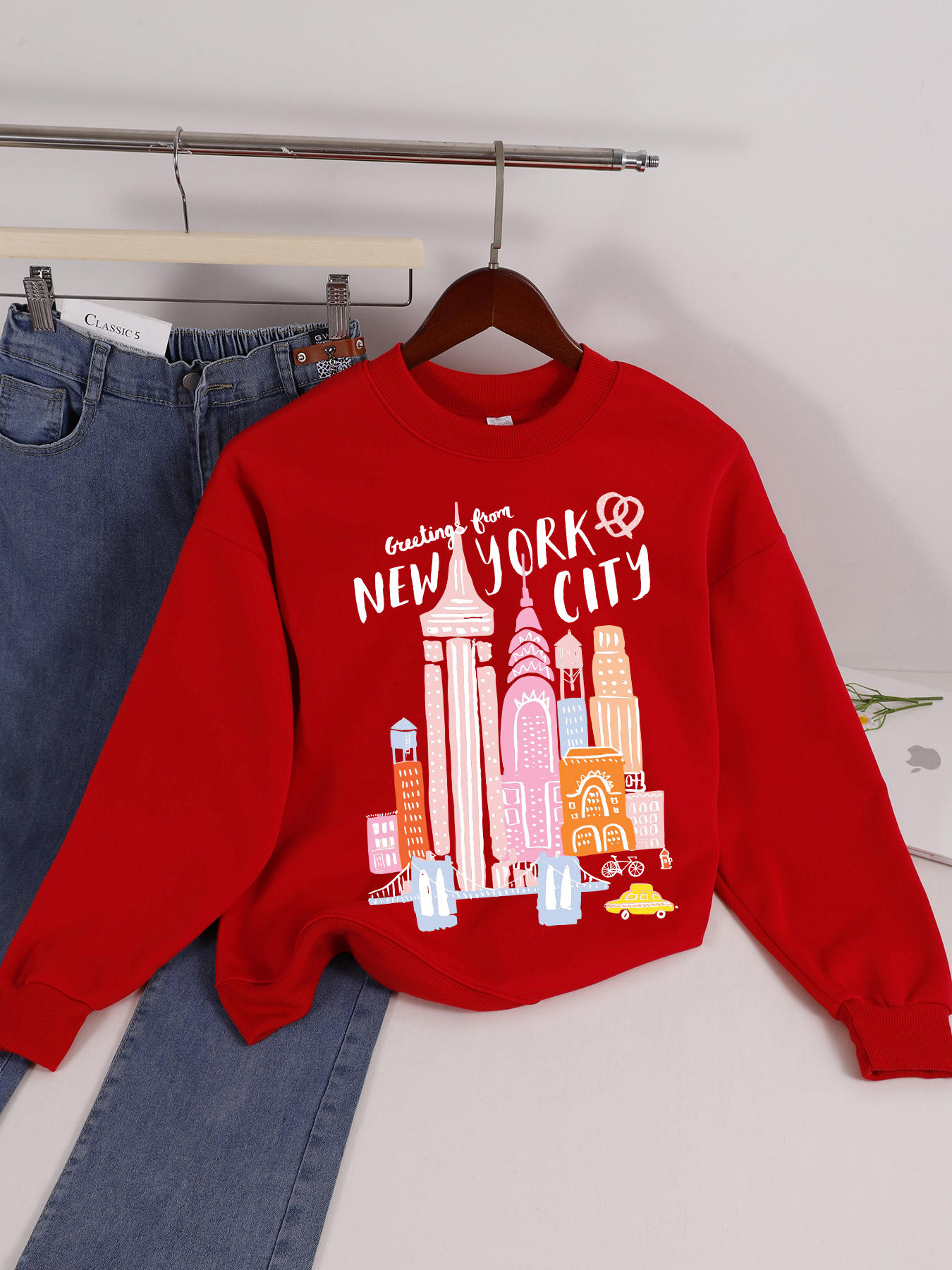 Greeting From New York City Bu - مراجعة Winter Clothing In New York City وسعره
