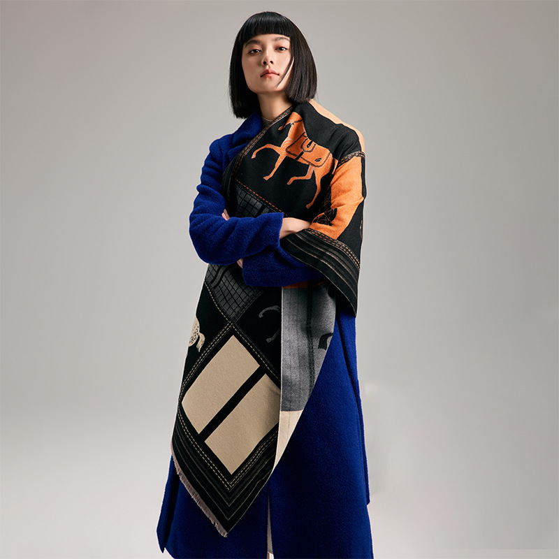 Luxury Scarf Women Winter Cash - مراجعة Cashmere Scarf Wrap وسعره