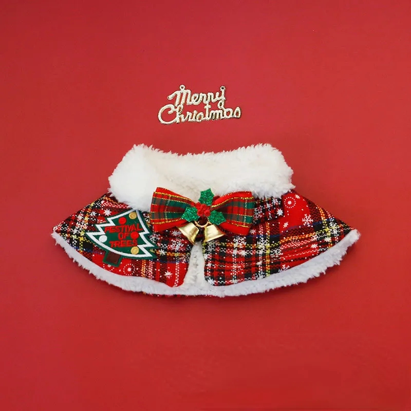 Cat Christmas Cloak Pet New Ye - مراجعة Winter Clothing Accessories وسعره