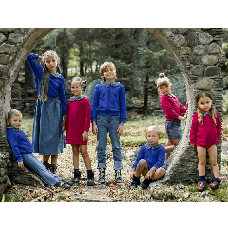 Ali Plus Aw25 Denim Collar Swe - مراجعة Winter Clothing Baby وسعره