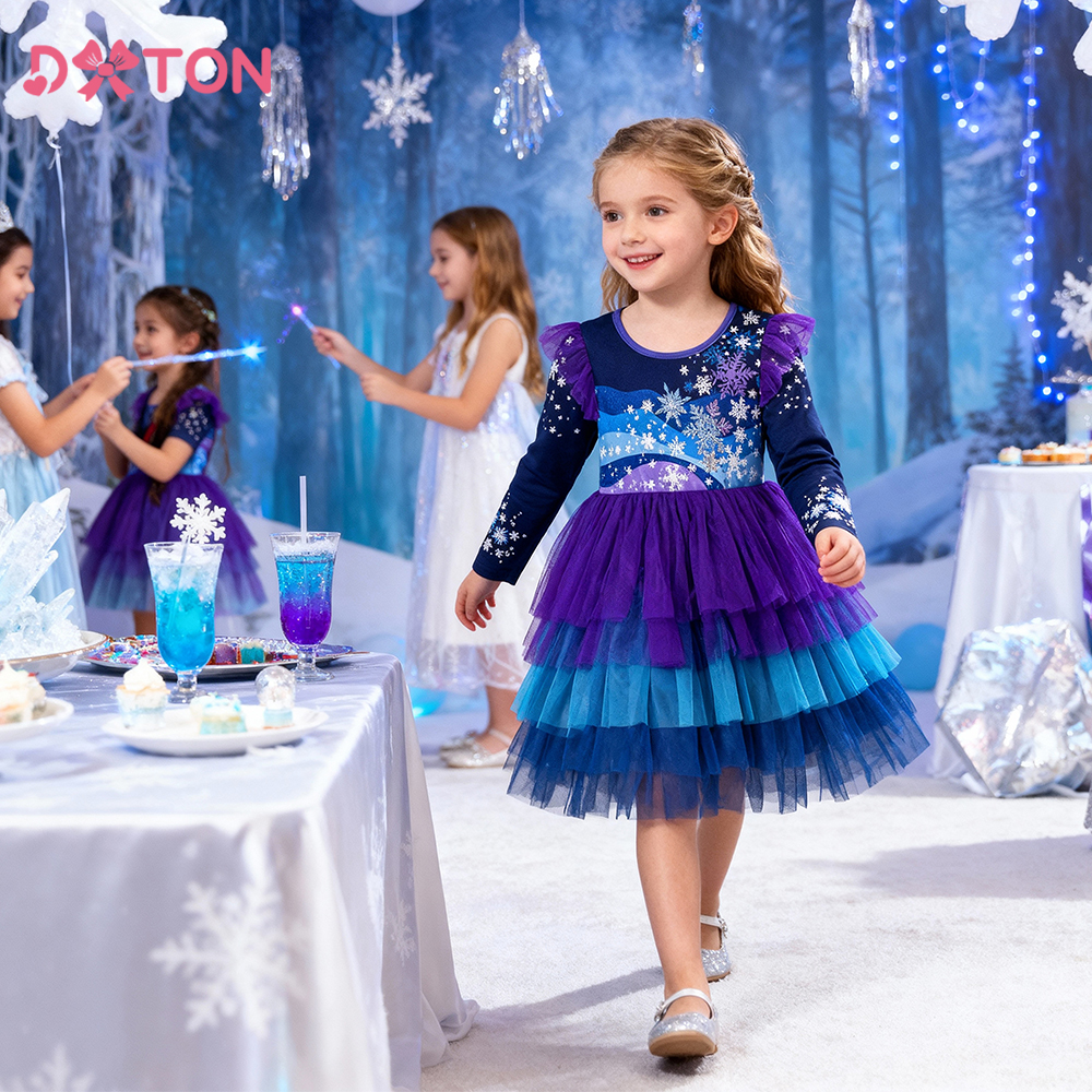 DXTON Kids Girls Princess Dres - مراجعة Winter Clothing Toddler وسعره