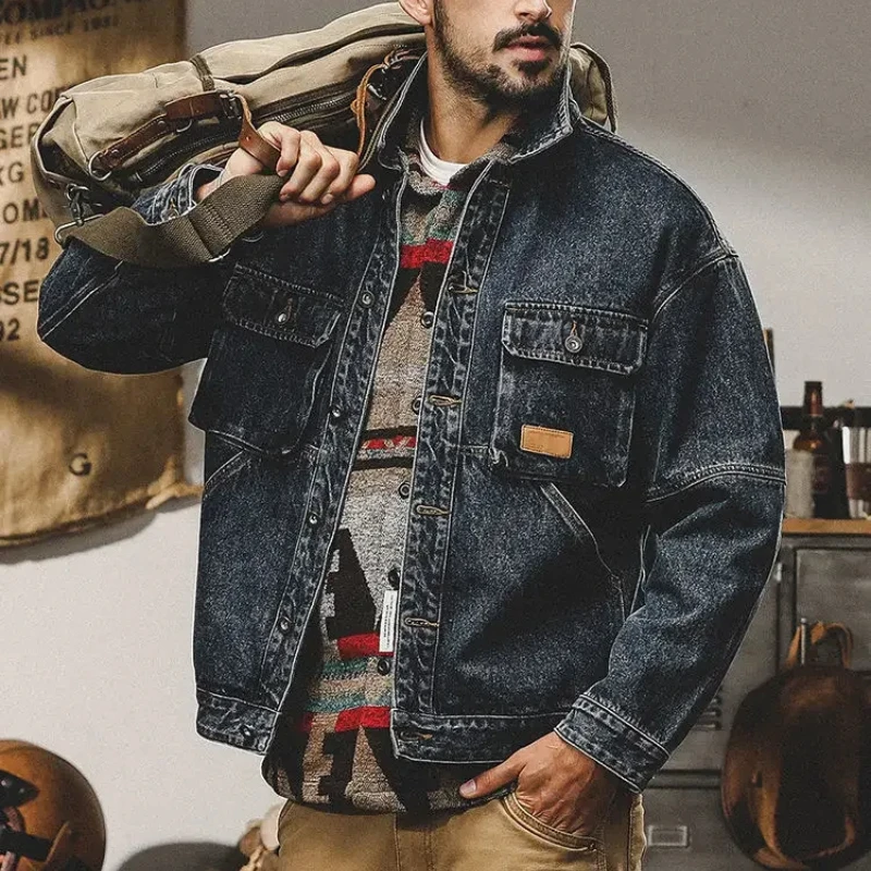 Winter 2025 Loose Cowboy Coat  - مراجعة Winter Clothing Uae وسعره