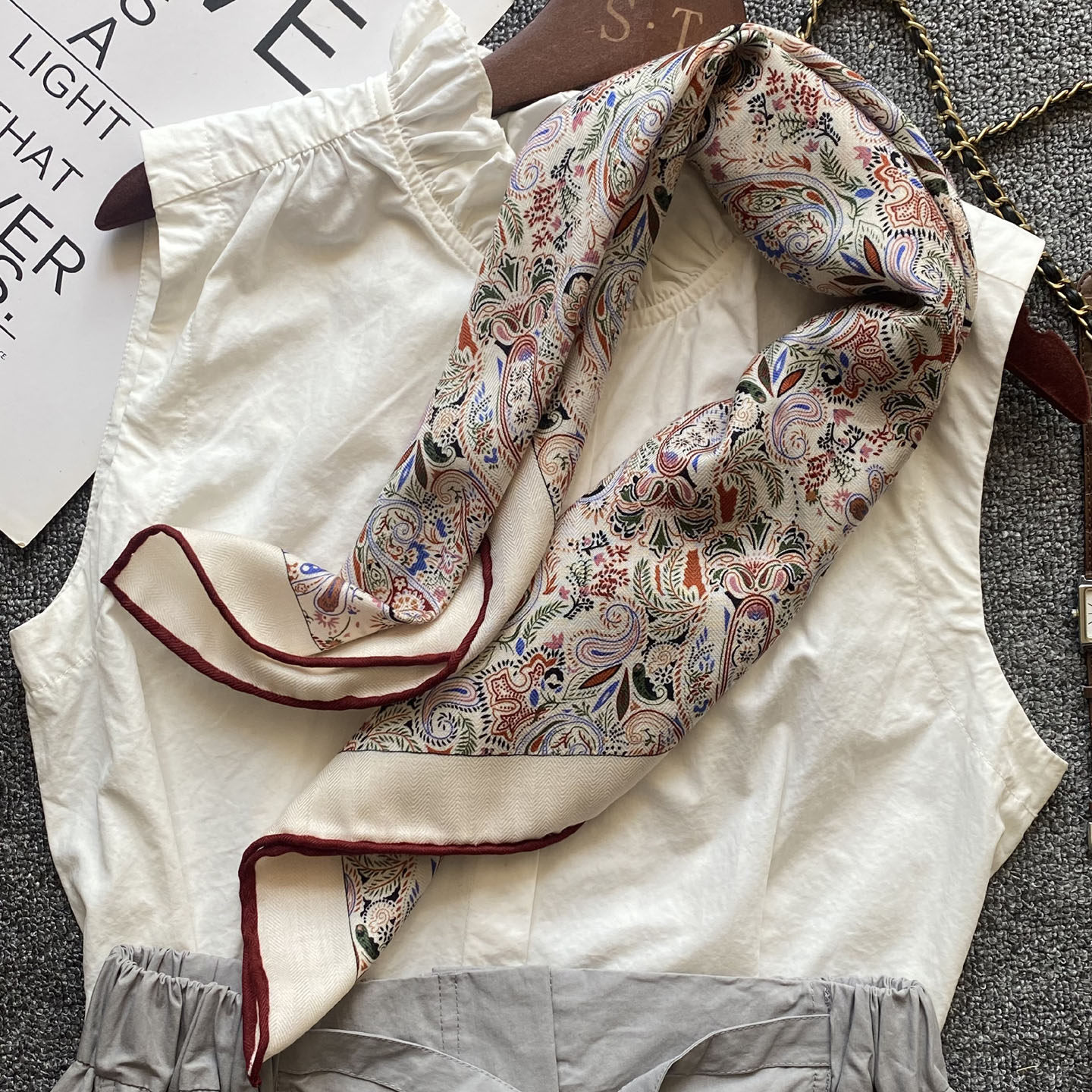 Double Sided Scarf Luxury Wint - مراجعة Winter Clothing Hong Kong وسعره