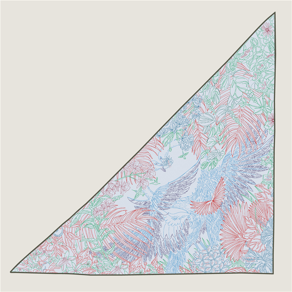 Triangle Silk Blend Scarf Hand - مراجعة Cashmere Scarf Wrap وسعره