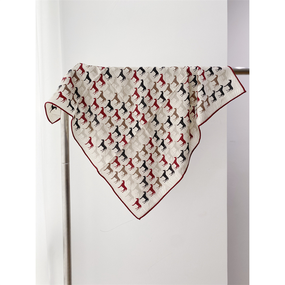 Silk Wool Blend Scarf Women Ha - مراجعة Winter Clothing Hong Kong وسعره