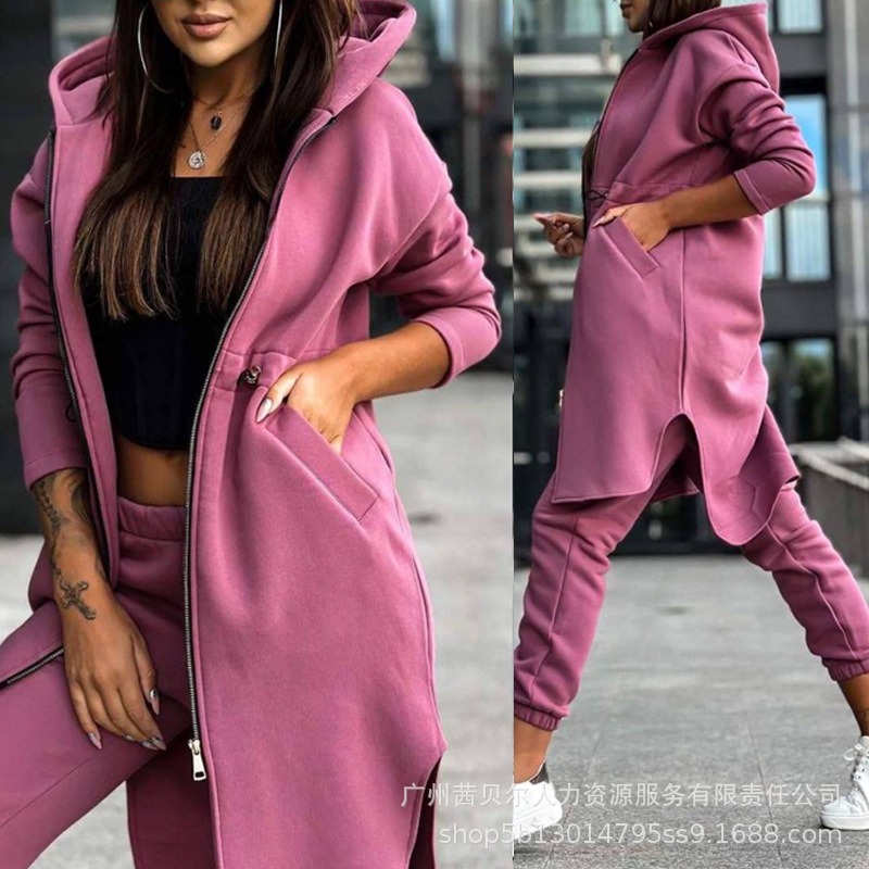 Women's Hooded Zipper Irregula - مراجعة Winter Clothing Sales وسعره