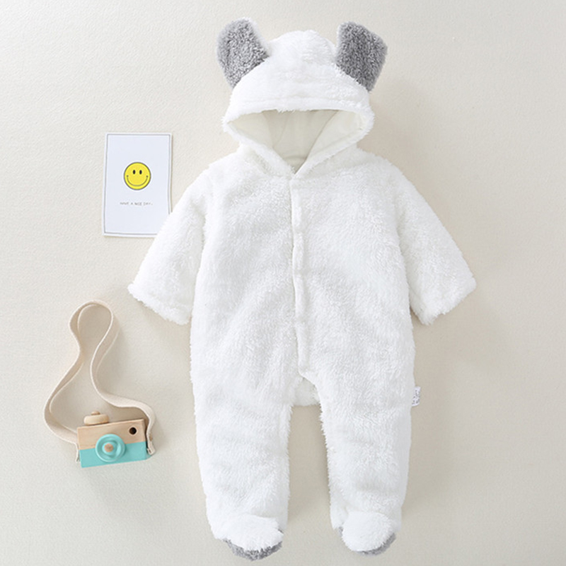 Winter Baby Boy Romper Hooded  - مراجعة Winter Clothing Toddler وسعره