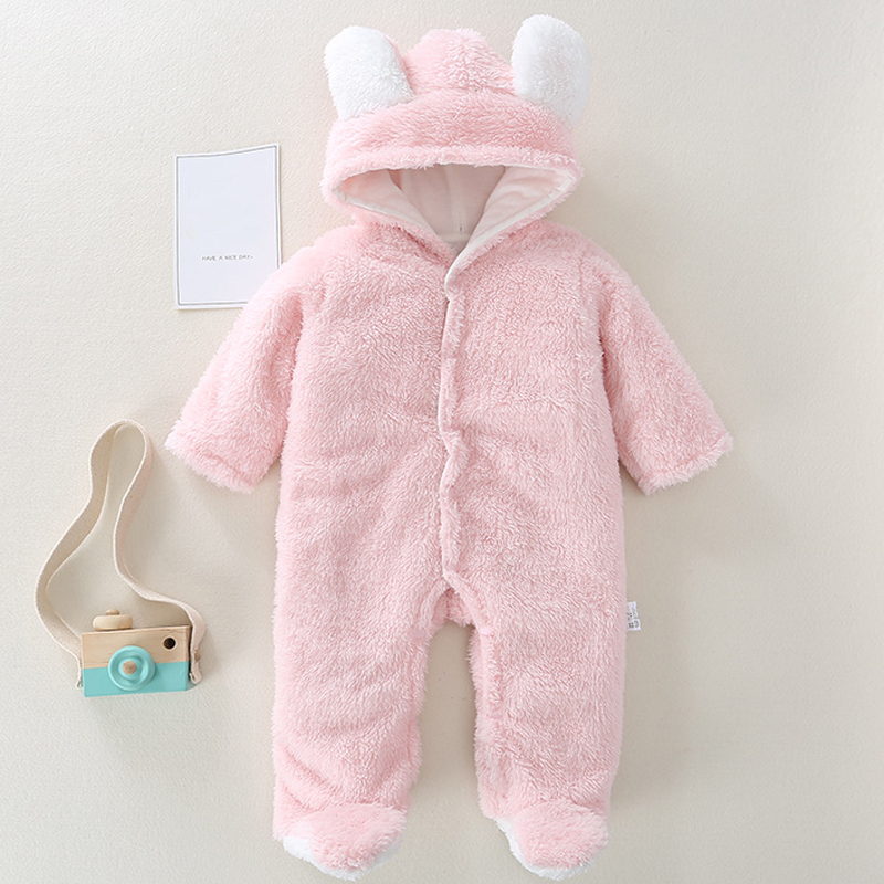 Winter Baby Boy Romper Hooded  - مراجعة Winter Clothing Toddler وسعره