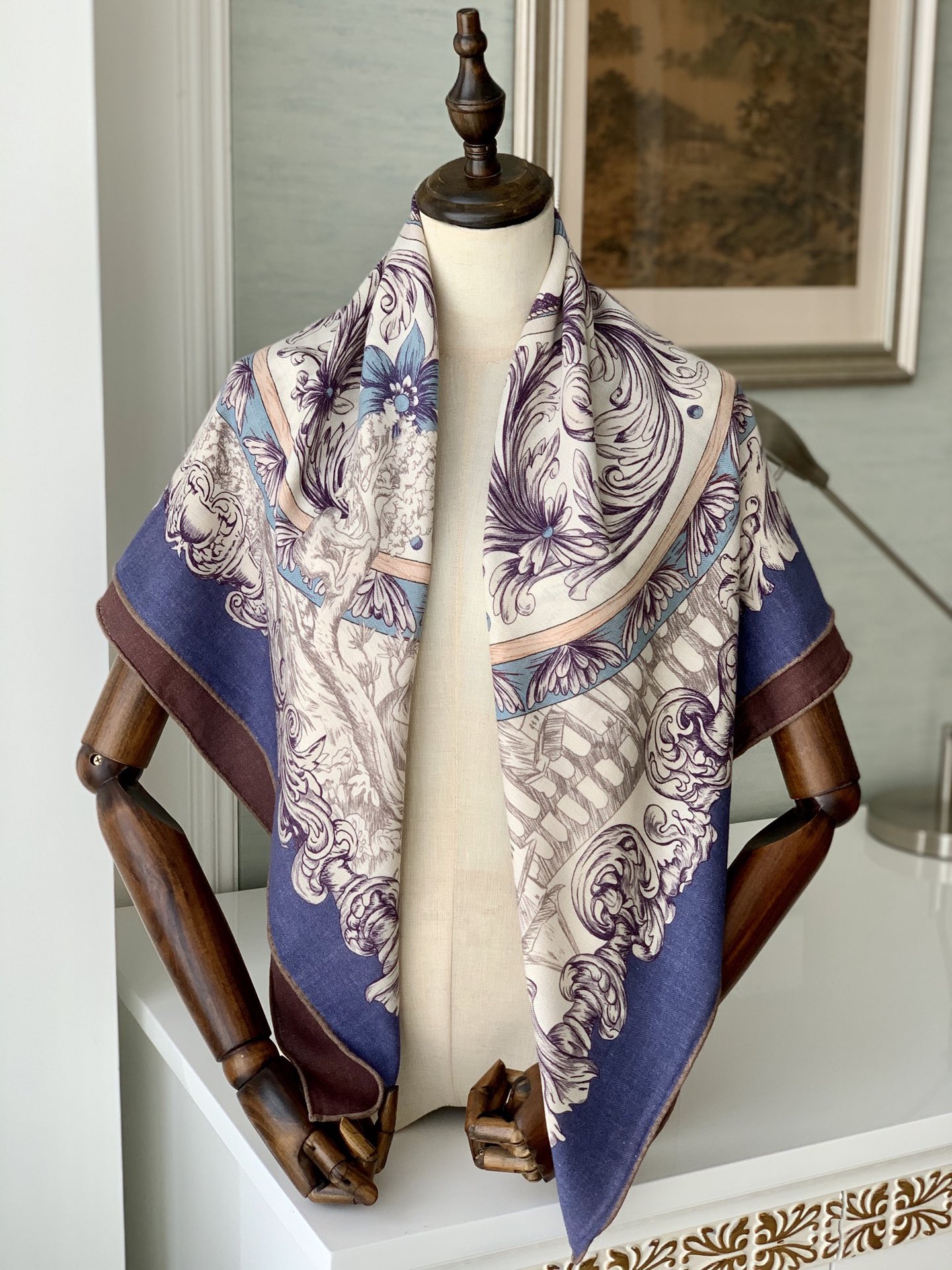 Elegant Ladies 110cm Cashmere  - مراجعة Cashmere Scarf Wrap وسعره