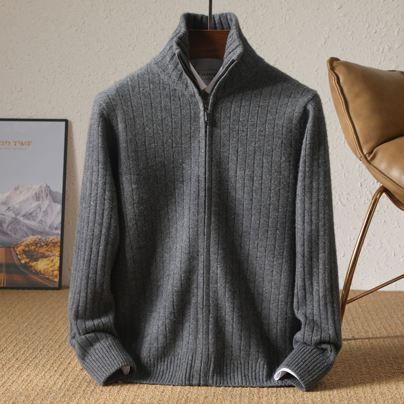 Men 100% Merino Wool Stand-Up  - مراجعة Winter Clothing Uae وسعره