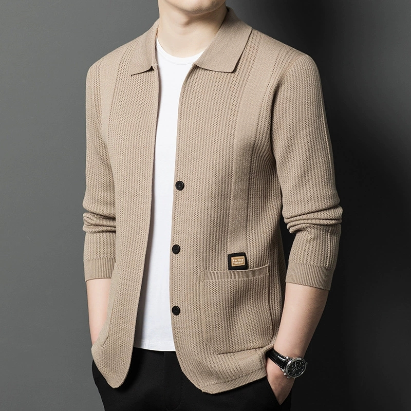 High-Quality Men's Knitted Car - مراجعة Winter Clothing Uae وسعره