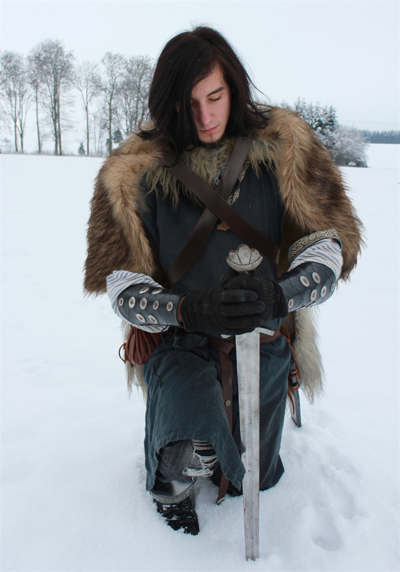 Viking Cloak Faux Fur Collar C - مراجعة Winter Clothing Accessories وسعره