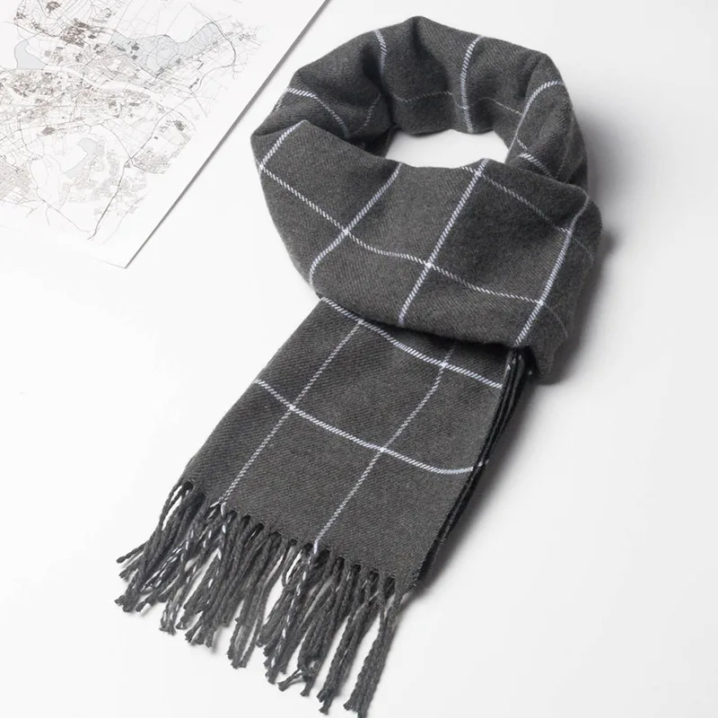 2023 New Winter Men Scarf Keep - مراجعة Cashmere Scarf Wrap وسعره