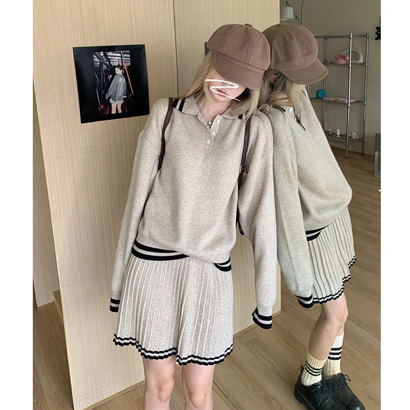 Color Blocked Polo Collar Long - مراجعة Winter Clothing Sales وسعره