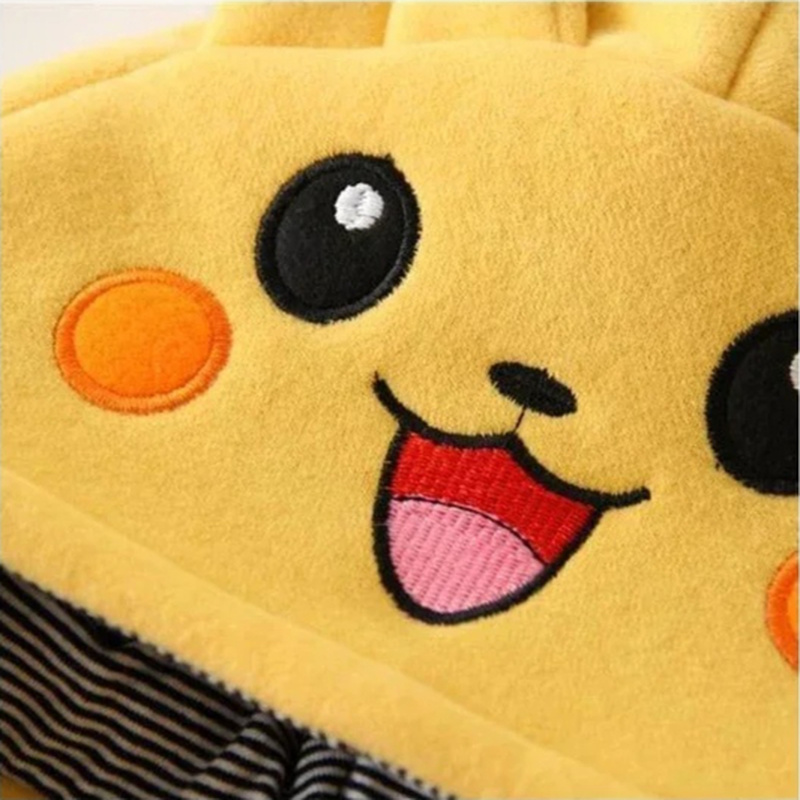 New Cute Cartoon Pokemon Pikac - مراجعة Winter Clothing Baby وسعره
