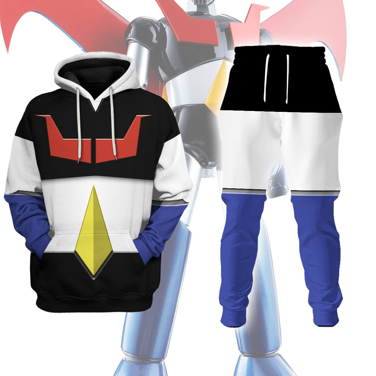 Anime Mazinger Z Cosplay 3D Pr - مراجعة Winter Clothing For وسعره