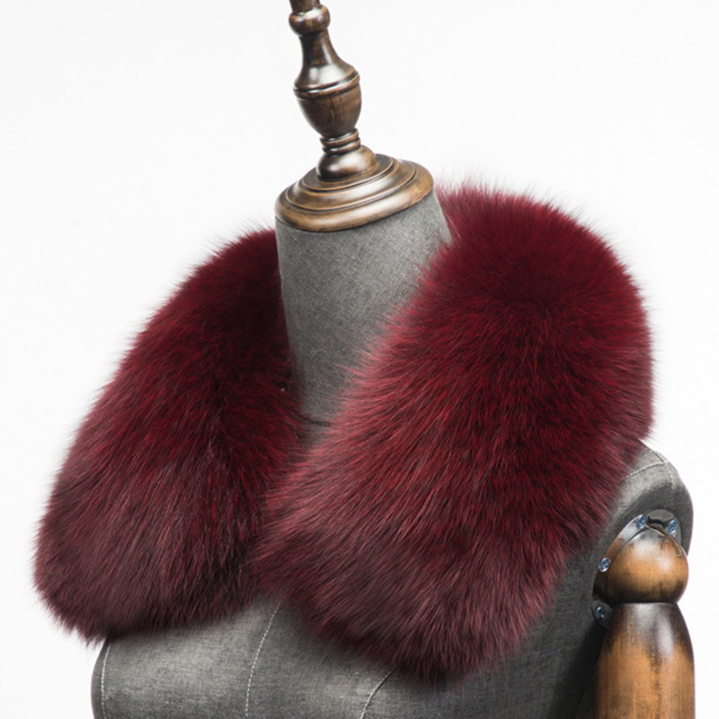 Winter Natural Fox Fur Scarf S - مراجعة Winter Clothing Design وسعره