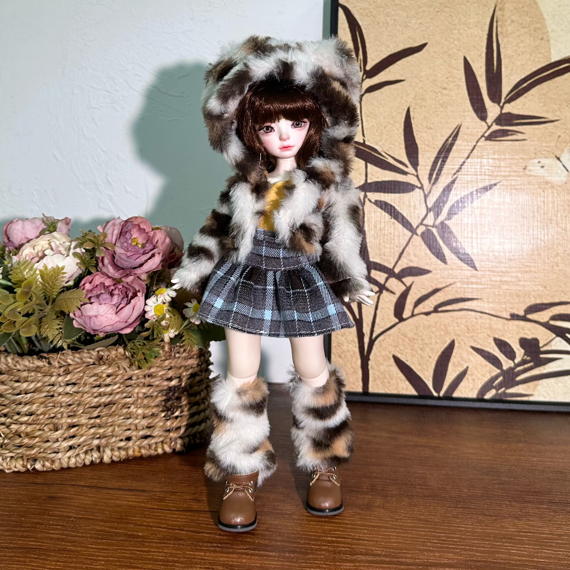 30cm BJD Doll Clothes for Girl - مراجعة Winter Clothing Equipment وسعره