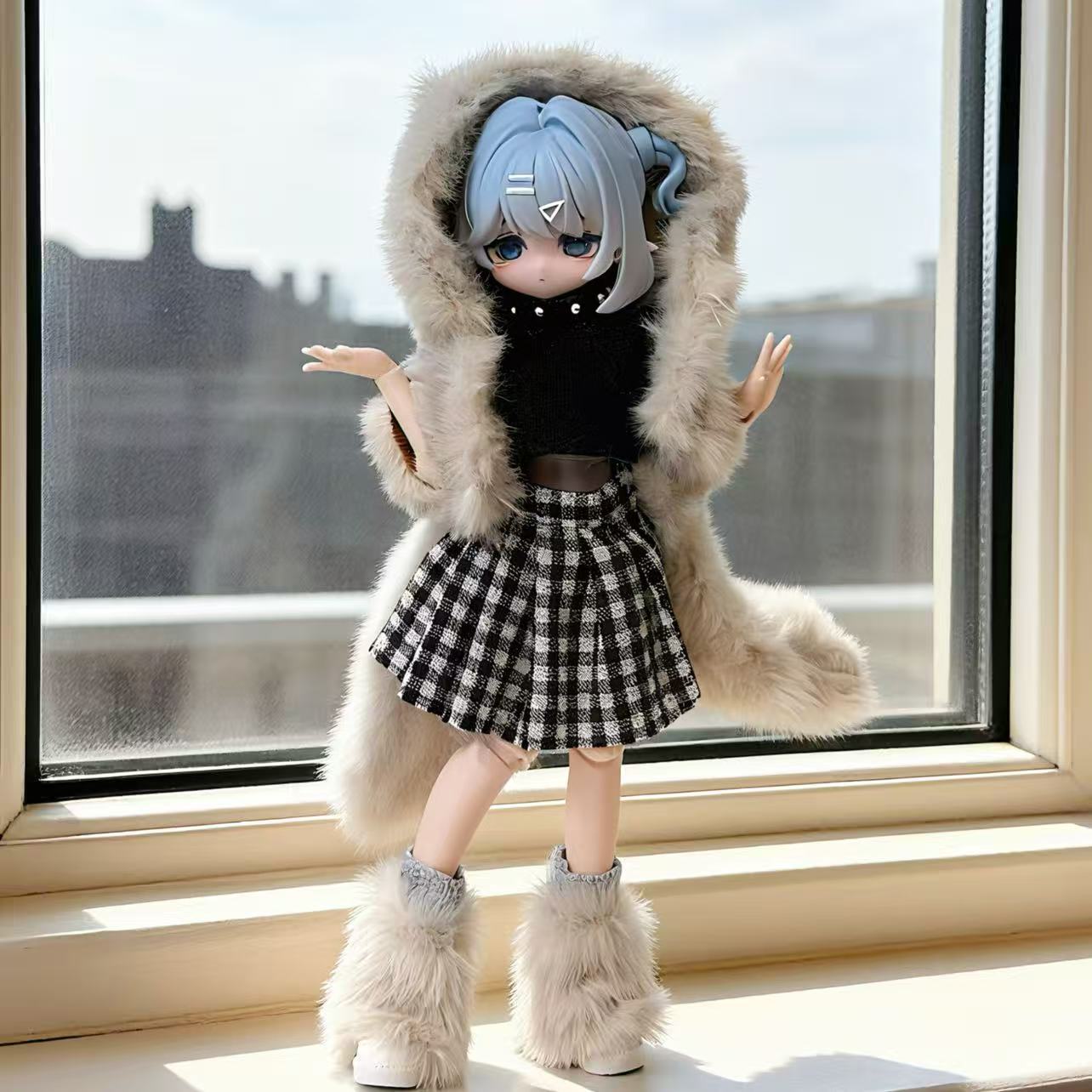 Winter Plush Doll Outfit Set 8 - مراجعة Winter Clothing Equipment وسعره