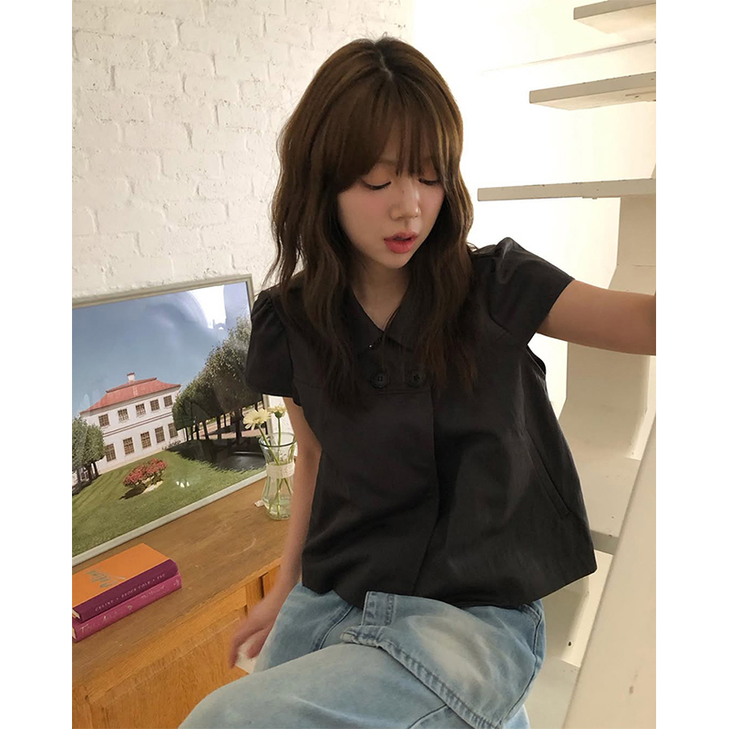 MEXZT Vintage Black Shirts Wom - مراجعة Winter Clothing Korea وسعره