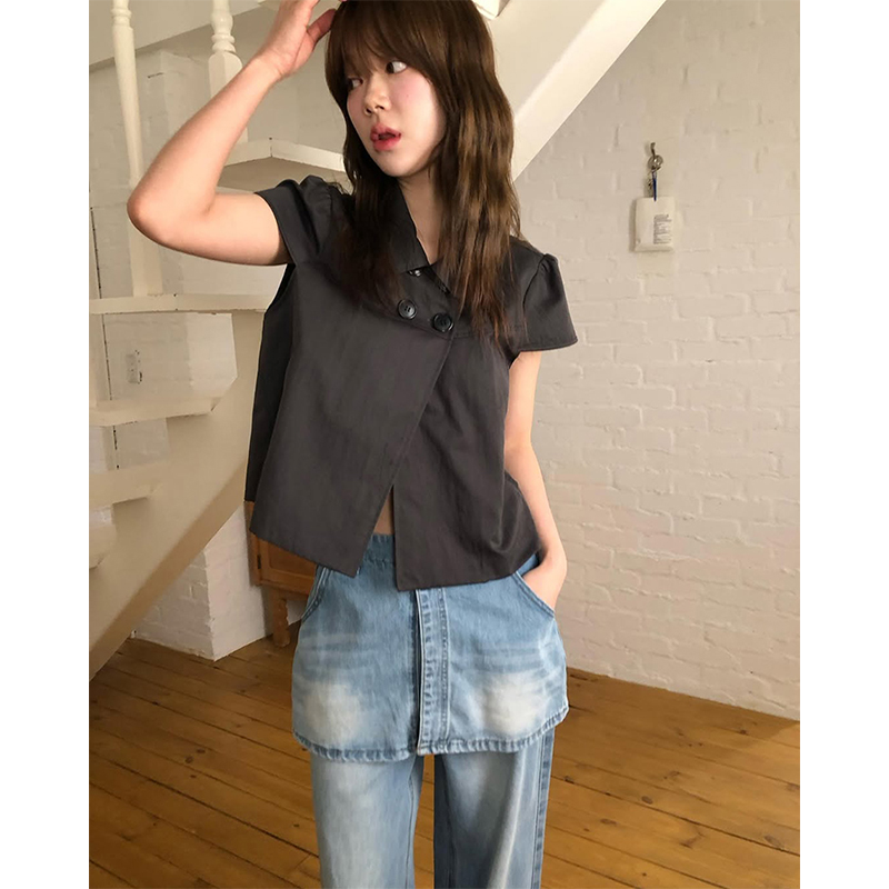 MEXZT Vintage Black Shirts Wom - مراجعة Winter Clothing Korea وسعره