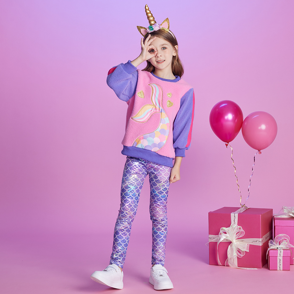DXTON Girls Sweatshirts Polar  - مراجعة Winter Clothing Toddler وسعره