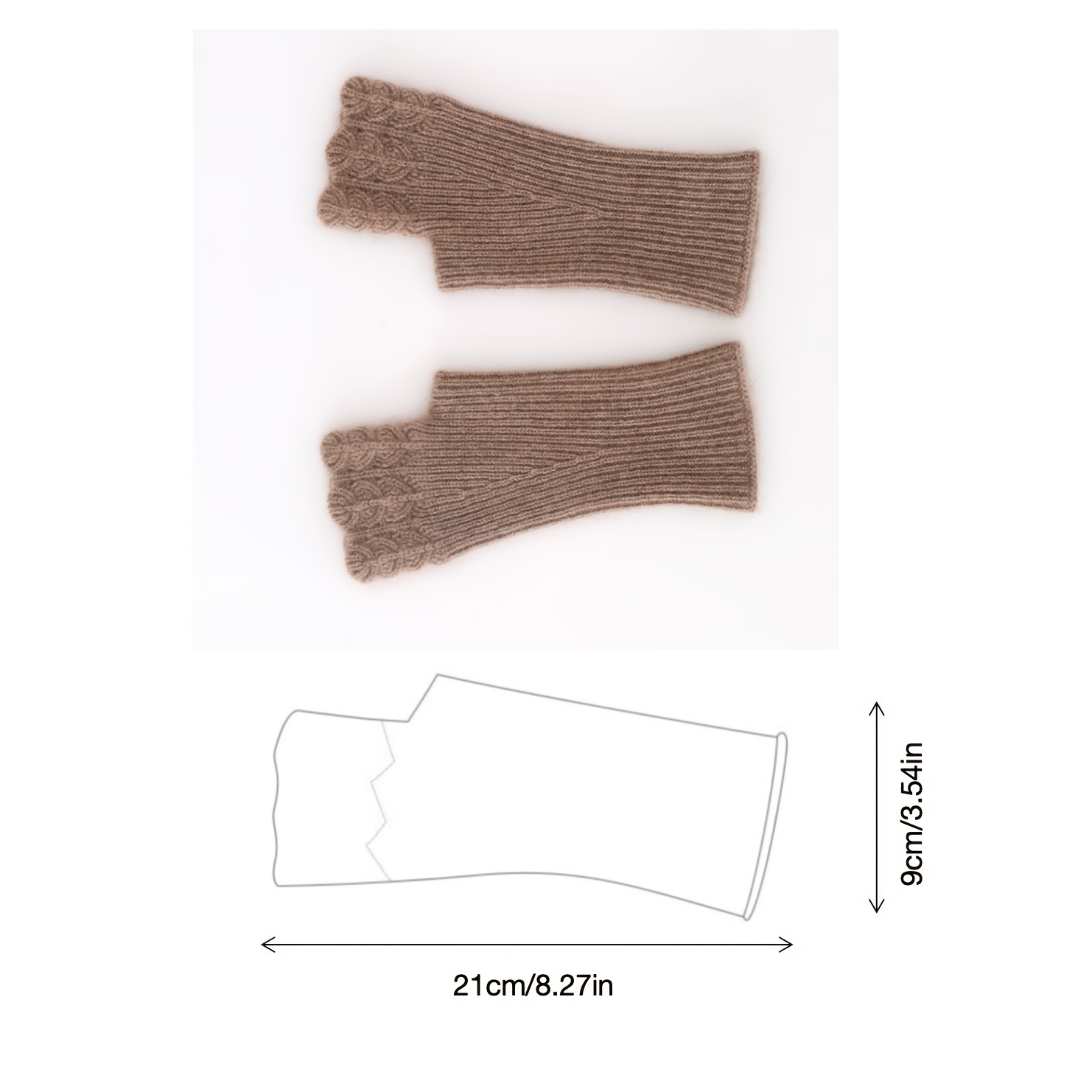 New Warm Half Finger Open Fing - مراجعة Winter Clothing Korea وسعره