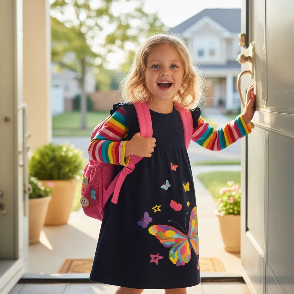 DXTON Children's Daily Dresses - مراجعة Winter Clothing Toddler وسعره