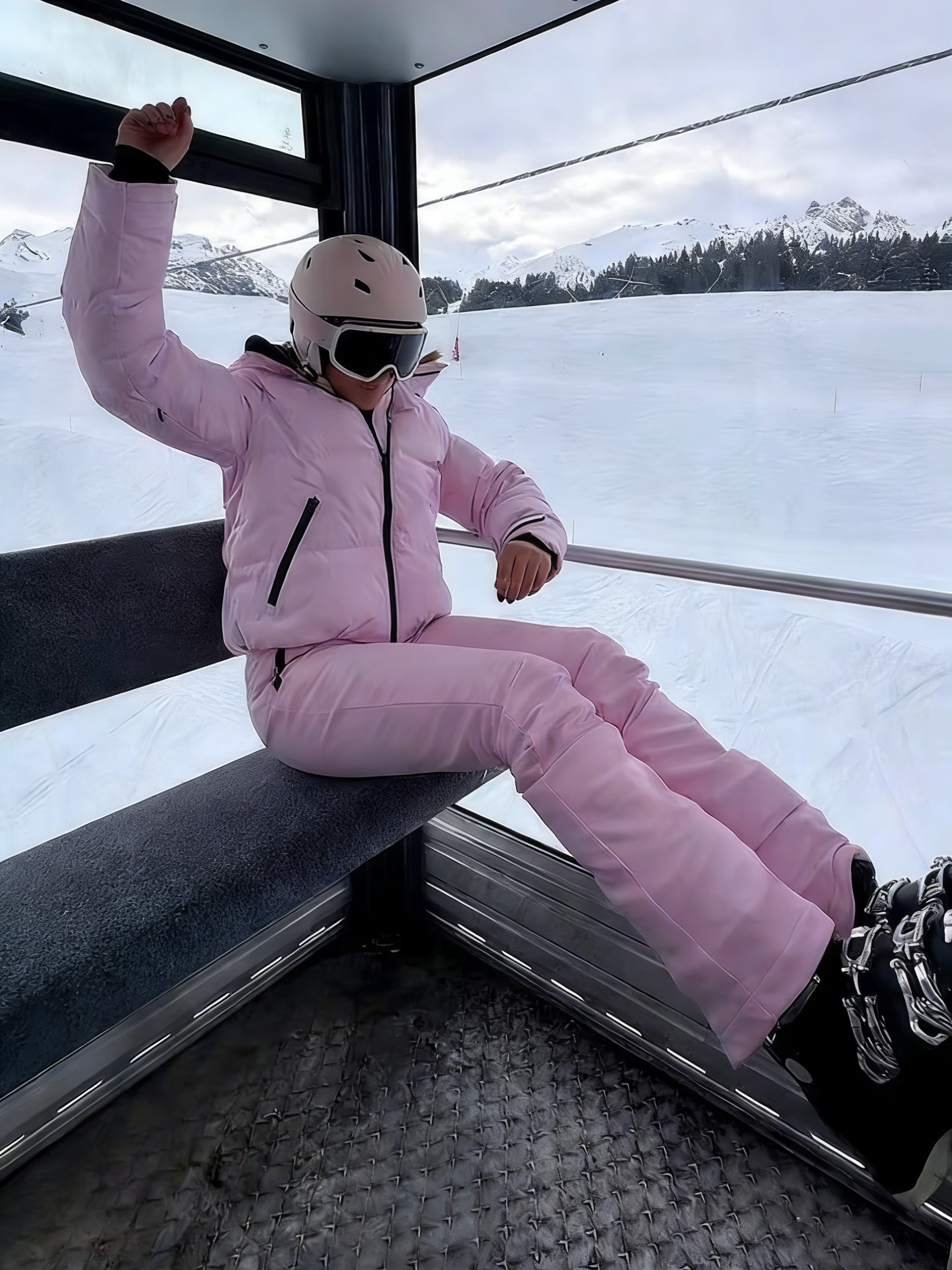 Winter Pink Thicken Warm Women - مراجعة Winter Clothing For وسعره