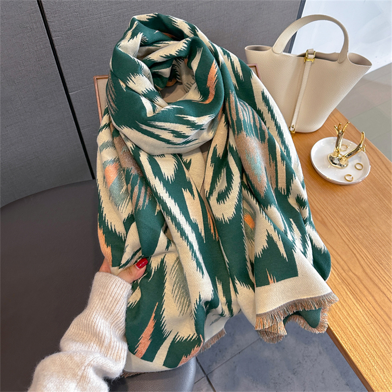 2025 Brand Warm Cashmere Ponch - مراجعة Cashmere Scarf Wrap وسعره