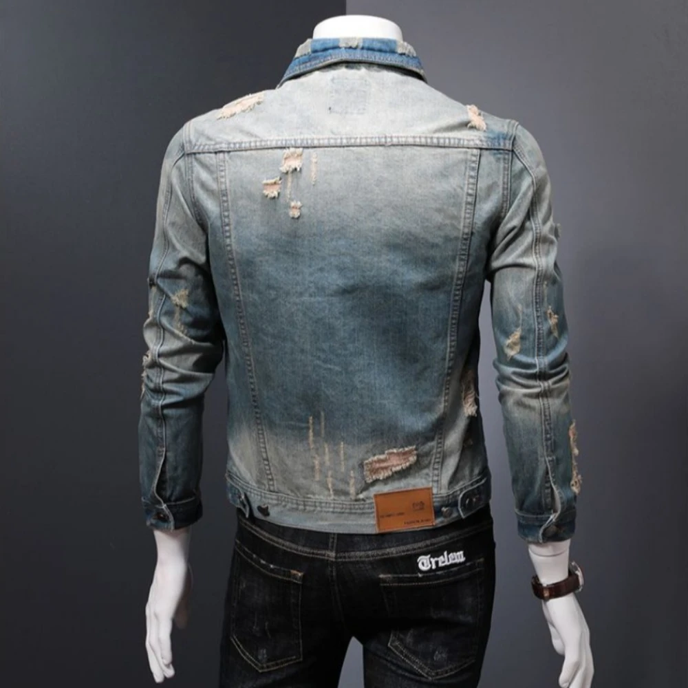 Padded Denim Jackets Man Warm  - مراجعة Winter Clothing Uae وسعره