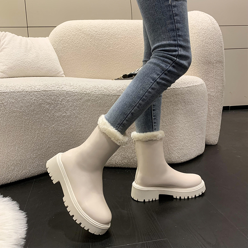 Winter Women Warm Plush Ankle  - مراجعة Winter Clothing Korea وسعره
