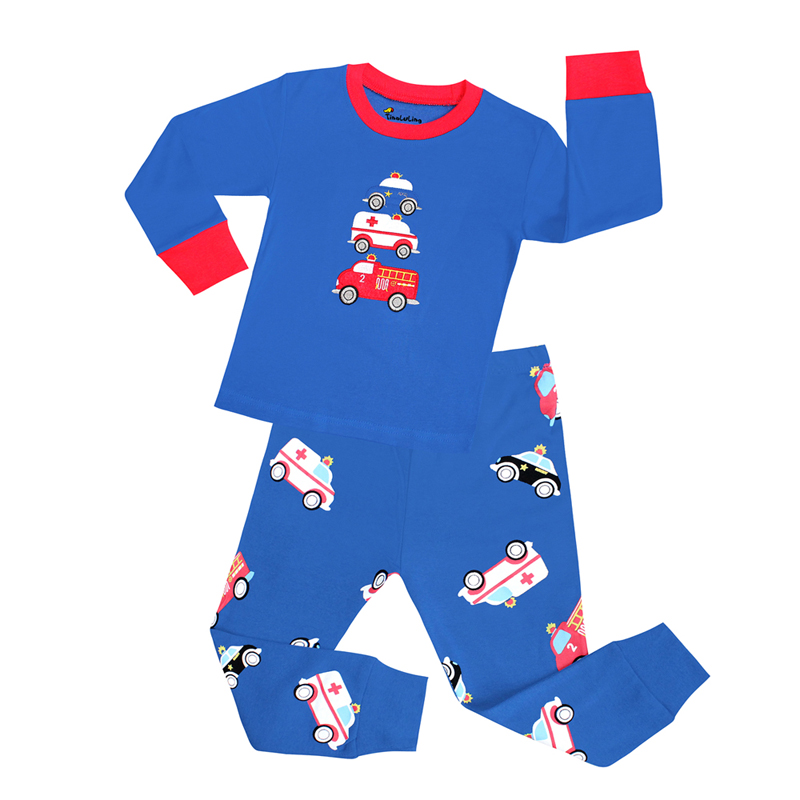 100 Cotton Boys Pajamas Sets 2 - مراجعة Winter Clothing Toddler وسعره