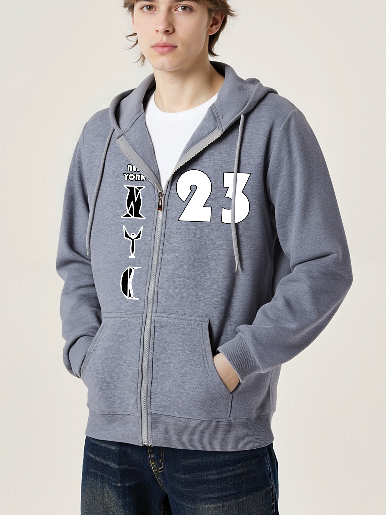New York City No.23 Print Men  - مراجعة Winter Clothing In New York City وسعره