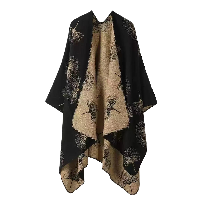 Printed Knitted Shawl for Wome - مراجعة Winter Clothing Ideas وسعره