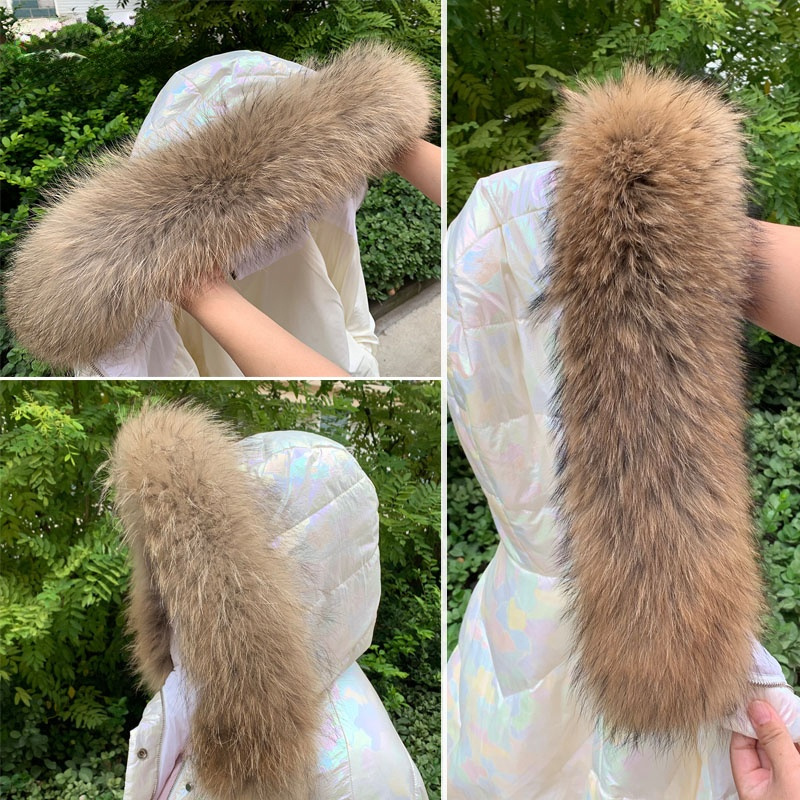 Real Fur Collar for Coat Parka - مراجعة Winter Clothing Design وسعره