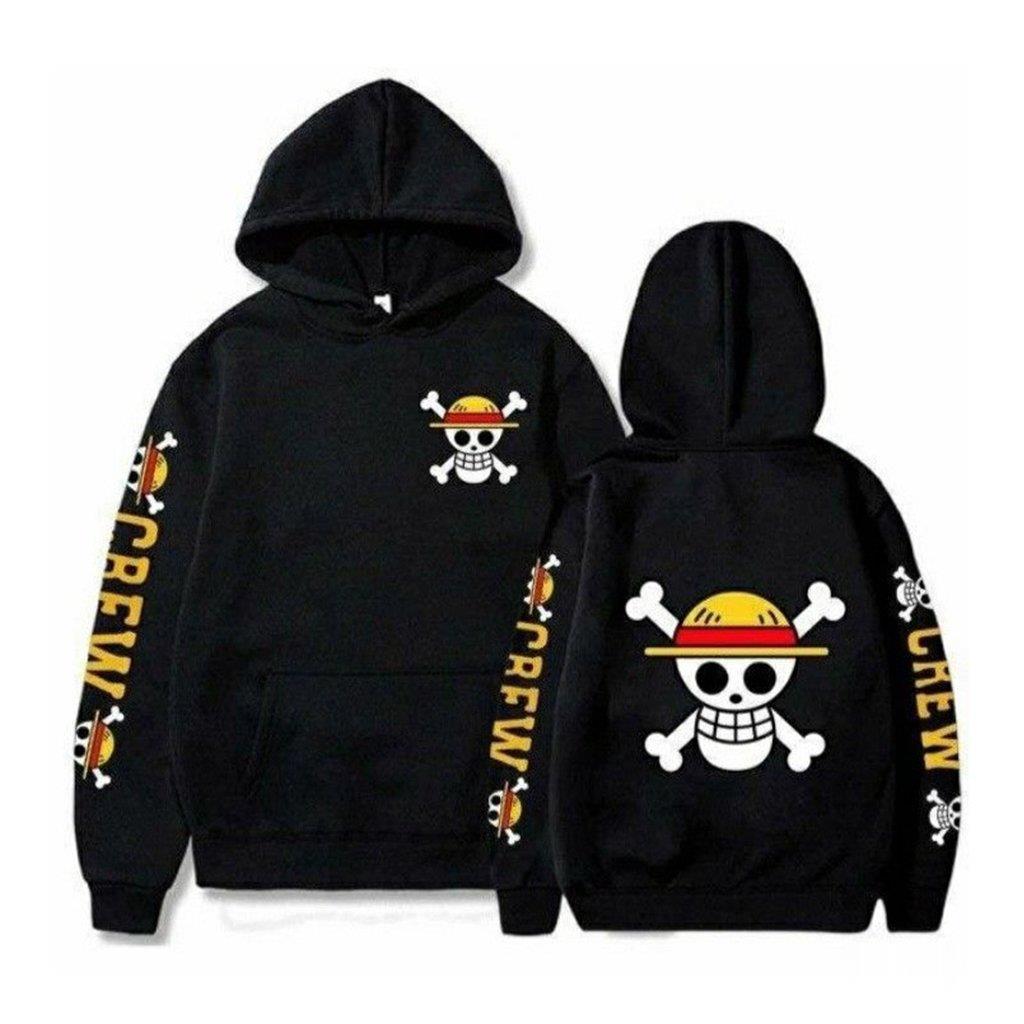 One Piece Skull Print Hoodie M - مراجعة Winter Clothing Uae وسعره