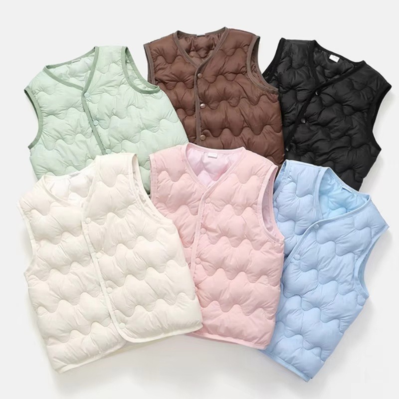New Children Warm Cotton Vest  - مراجعة Winter Clothing Toddler وسعره