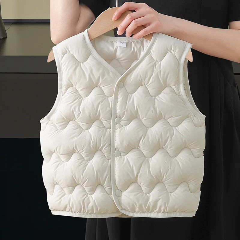 New Children Warm Cotton Vest  - مراجعة Winter Clothing Toddler وسعره