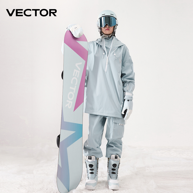 Men Women Solid Color Ski Jack - مراجعة Winter Clothing Vector وسعره